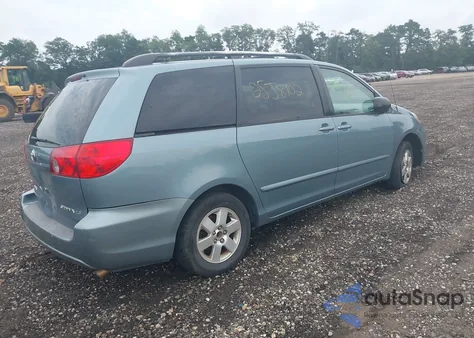 2008 Toyota Sienna Le из США, поврежденный, VIN 5TDZK23CX8S164223
